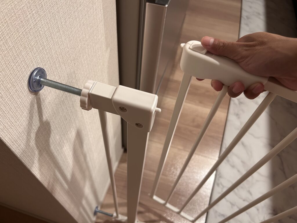 工具要らずで簡単設置